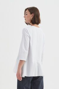 Tirelli Split Hem Combi Top