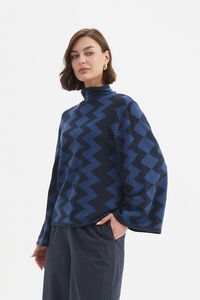 Tirelli Mirrored Chevron Knit