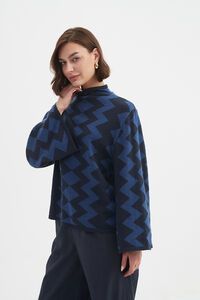 Tirelli Mirrored Chevron Knit