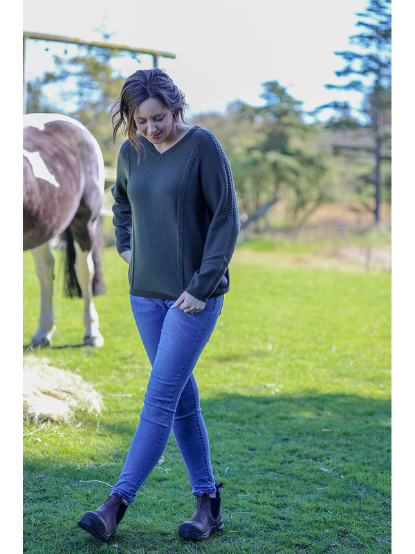 Preen Merino Plaited Jumper