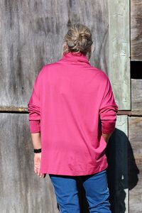 Foil Rib Detail Merino Jumper