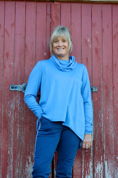 foil merino knitwear