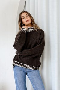 Miss Manlow Tilly Blanket Stitch Knit