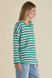 Betty Basics Taylor Stripe Tee - Pre Order