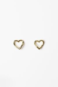 Stella + Gemma Outline Heart Stud Earring