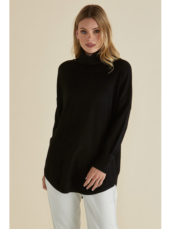 Betty Basics Fleur Roll Neck Jumper