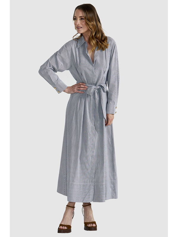Fate + Becker Madras Dress - Pre Order