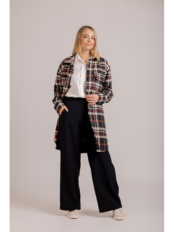 Moss Charlie Plaid Shacket