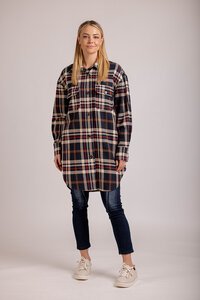 Moss Charlie Plaid Shacket