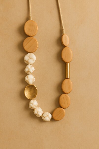 SHE Jewellery Sierra Bead Necklace-new-Preen
