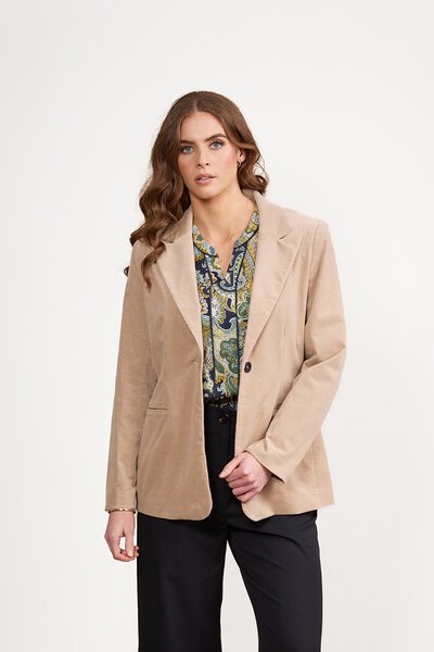 Vassalli Shaped Pinwale Cord Blazer-new-Preen