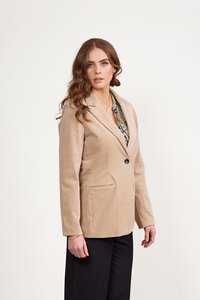 Vassalli Shaped Pinwale Cord Blazer