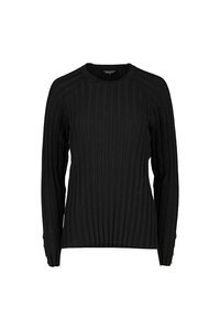 Vassalli Ribbed Jumper With Dome Cuff Detail