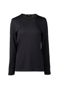 Vassalli Merino L-S Crew Neck Top