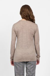 Vassalli Merino L-S Crew Neck Top
