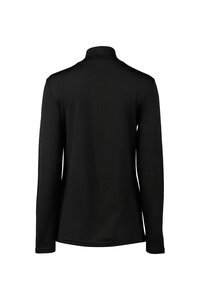 Vassalli Merino L-S Polo Neck Top