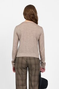 Vassalli Merino Cropped Cardi