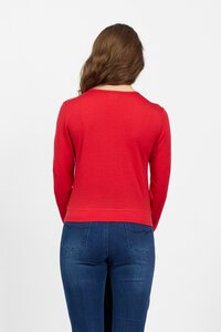 Vassalli Merino Cropped Cardi