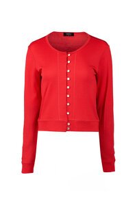 Vassalli Merino Cropped Cardi