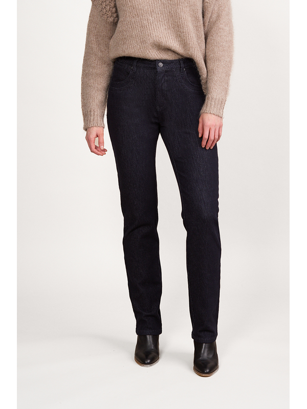 Vassalli Texture Slim Leg Jean