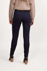 Vassalli Skinny Ankle Grazer Printed Pull On Ponti Pant