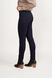 Vassalli Skinny Ankle Grazer Printed Pull On Ponti Pant