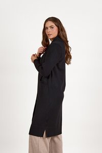 Vassalli Longline Cardi With Pockets