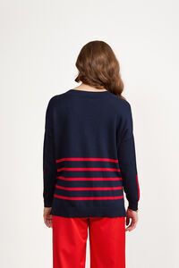 Vassalli Relaxed V Neck Sweater