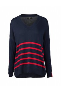 Vassalli Relaxed V Neck Sweater