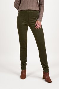 Vassalli Skinny Pull On Cord Pant