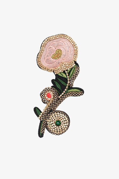Antler Majestic Fleur Brooch-new-Preen