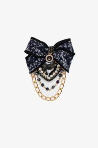 Antler Mystic Jewel & Chain Brooch