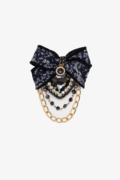 Antler Mystic Jewel & Chain Brooch-new-Preen
