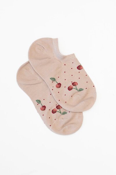 Antler No Show Cherry Sock-new-Preen