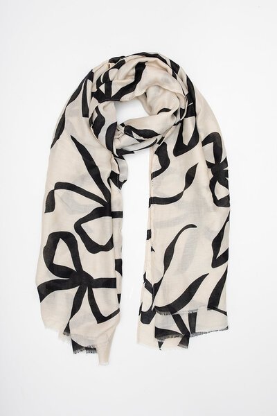 Antler Bow & Ivory Scarf-new-Preen
