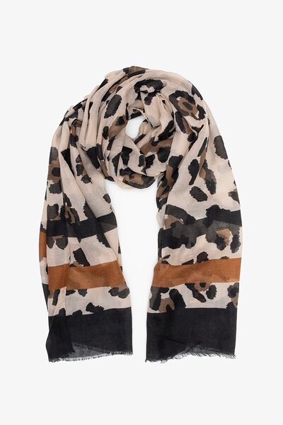 Antler Leopard Safari Scarf-new-Preen