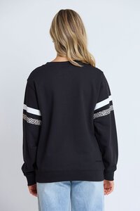 Stella + Gemma Essential Leopard Stripe Sweat