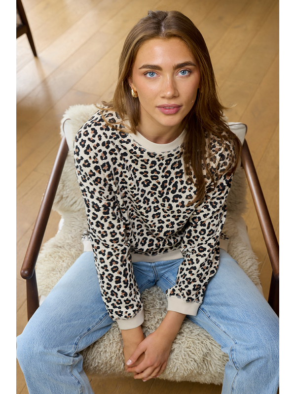 Stella + Gemma Newport Leopard Sweat