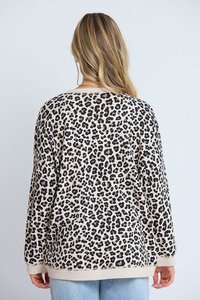 Stella + Gemma Newport Leopard Sweat