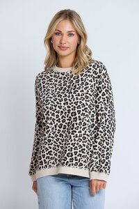 Stella + Gemma Newport Leopard Sweat