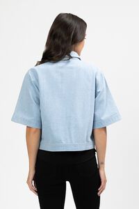 Leila + Luca Short Sleeve Boxy Shacket