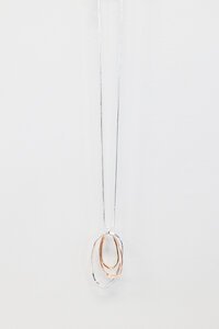 SHE Jewellery Eclipse Oval Necklace