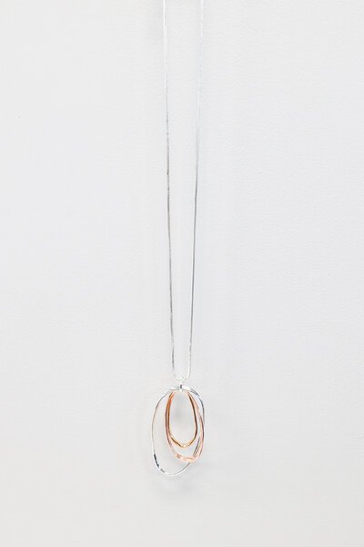SHE Jewellery Eclipse Oval Necklace-new-Preen