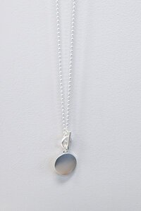 SHE Jewellery Halo Disc Necklace