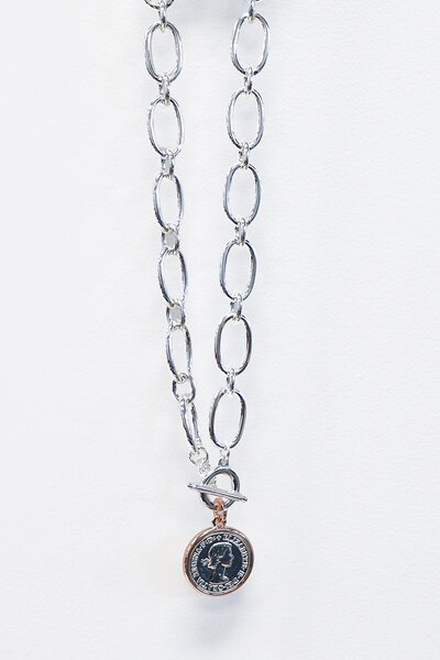 SHE Jewellery Heirloom Coin Pendant -new-Preen