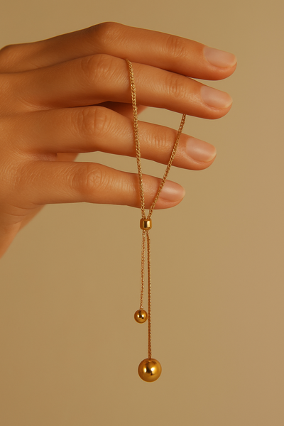SHE Jewellery Serene Drop Necklace-new-Preen