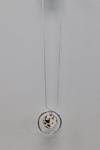 She Jewellery Cow Hide Double Circle