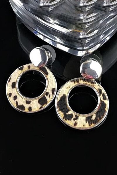 SHE Jewellery Wildhide Statement Earrings-new-Preen