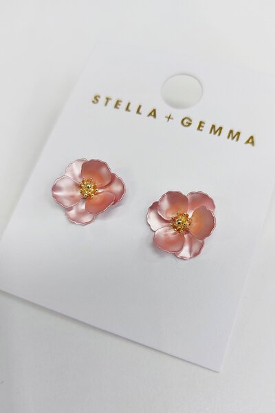 Stella + Gemma Mini Flower Earring-new-Preen