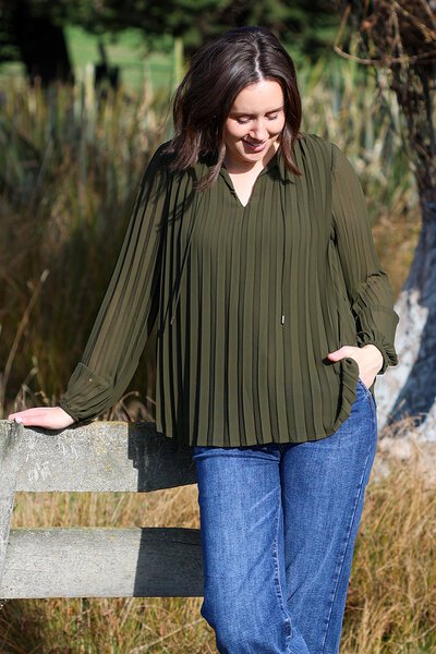 Madly Sweetly Morse Blouse-new-Preen